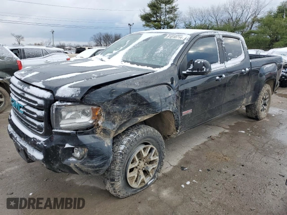 2017 GMC Canyon z VIN 1GTP6CE15H1197253, wystawiony jako Copart lot #81810714 z przebiegiem 200 351 mil mil oraz Szkoda całkowita • Salvage title. Historia ofert i sprzedaży dostępna na DreamBid. Obrazek 1.