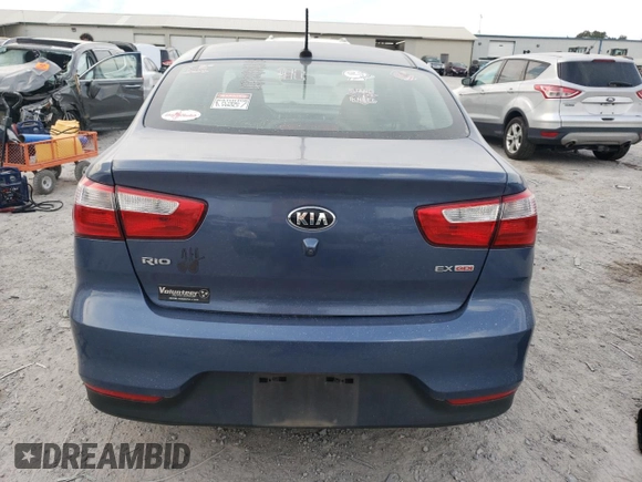 2017 Kia Rio EX with VIN KNADN4A30H6059056, listed as a Copart auction lot 72776594 with 101,124 mi miles and Clean Title. Bid and sale history available at carsss.com. Image 6.