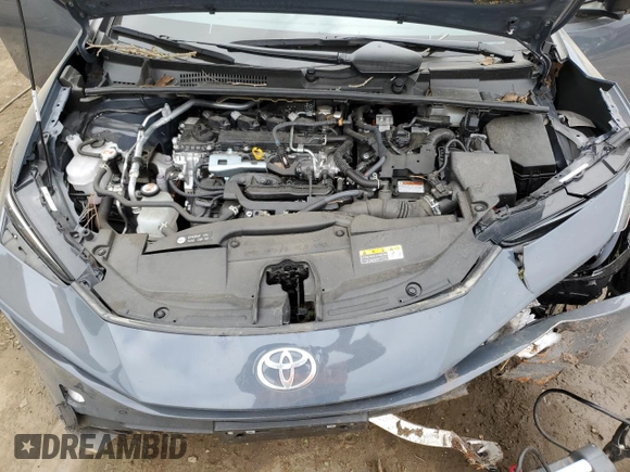 2024 Toyota Prius LE with VIN JTDACAAUXR3019525, listed as a Copart auction lot 54252195 with 22,473 mi miles and Non Repairable. Bid and sale history available at DreamBid. Image 11.