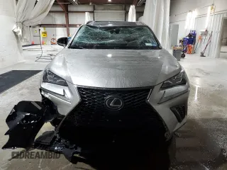 2021 Lexus NX with VIN JTJSARDZ7M2239362, listed as a Copart auction lot 45025115 with 48,509 mi miles and Salvage Title. Bid and sale history available at carsss.com. Image 5.