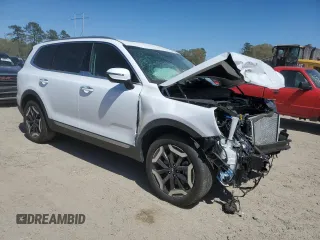 2025 Kia Telluride S z VIN 5XYP64GC9SG579930, wystawiony jako Copart lot #49568975 z przebiegiem 4 438 mil mil oraz Szkoda całkowita • Salvage title. Historia ofert i sprzedaży dostępna na DreamBid. Obrazek 4.