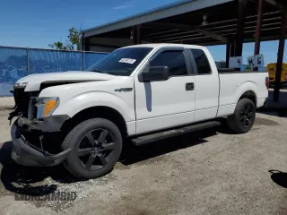 2010 Ford F-150 XL with VIN 1FTEX1CWXAFD89977, listed as a Copart auction lot 49164175 with 182,790 mi miles and Salvage Title. Bid and sale history available at carsss.com. Image 1.