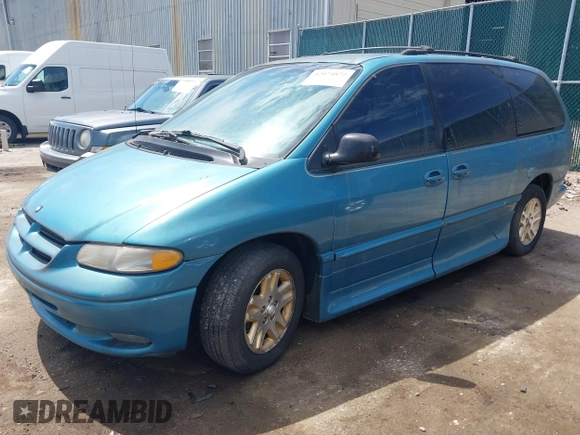 1996 Dodge Grand Caravan with VIN 1B4GP54R8TB458827, listed as a IAAI auction lot 42074872 with 97,566 mi miles and . Bid and sale history available at DreamBid. Image 2.