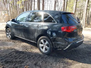 2012 Acura MDX Tech/Entertainment Pkg with VIN 2HNYD2H42CH527025, listed as a IAAI auction lot 41642926 with 140,876 mi miles. Bid and sale history available at carsss.com. Image 3.