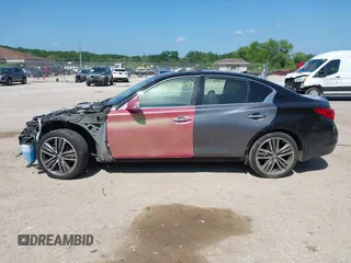 2015 Infiniti Q50 Premium with VIN JN1BV7AR4FM403290, listed as a IAAI auction lot 42570583 with 132,878 mi miles and . Bid and sale history available at DreamBid. Image 13.