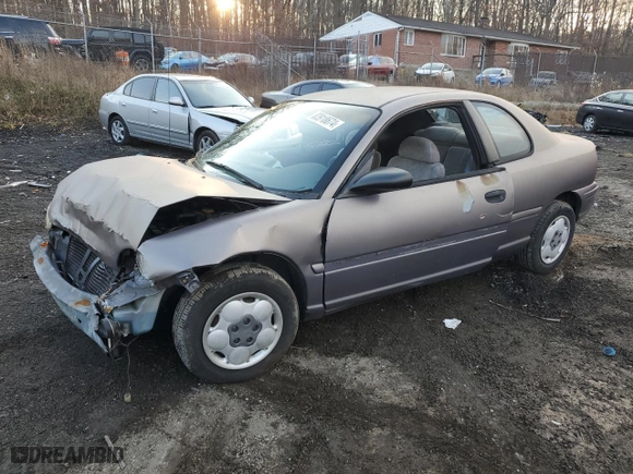 1995 Plymouth Neon Base Competition with VIN 1P3ES42C3SD239472, listed as a Copart auction lot 83918674 with 36259 miles and Salvage Title. Bid and sale history available at carsss.com. Image 1.