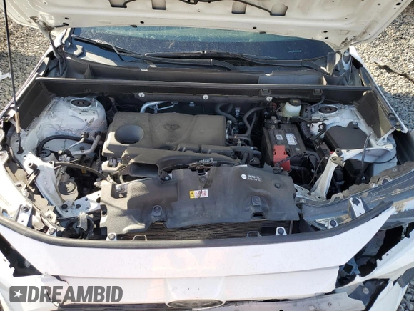 2019 Toyota RAV4 LE with VIN JTMF1RFV7KJ002386, listed as a Copart auction lot 44588305 with 100,972 mi miles and Salvage Title. Bid and sale history available at DreamBid. Image 12.