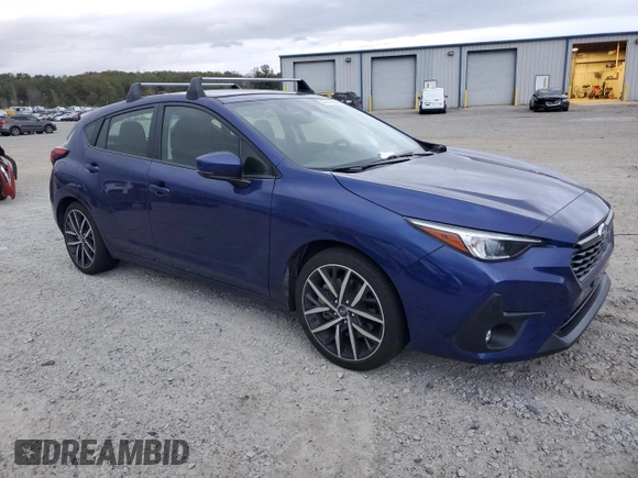 2024 Subaru Impreza Sport with VIN JF1GUAFC2R8248121, listed as a Copart auction lot 78352944 with 17,706 mi miles and Salvage Title. Bid and sale history available at carsss.com. Image 4.