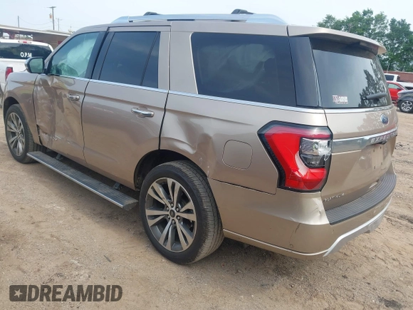2020 Ford Expedition Platinum with VIN 1FMJU1MT6LEA51900, listed as a IAAI auction lot 42265591 with 70,022 mi miles and . Bid and sale history available at DreamBid. Image 3.