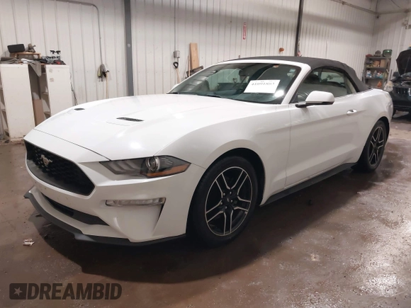 2018 Ford Mustang EcoBoost Premium with VIN 1FATP8UH7J5133467, listed as a IAAI auction lot 41091803 with 75,788 mi miles and . Bid and sale history available at carsss.com. Image 2.