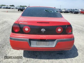 2004 Chevrolet Impala with VIN 2G1WF52E749317969, listed as a Copart auction lot 54952065 with 207,062 mi miles and Salvage title. Bid and sale history available at DreamBid. Image 6.