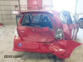 2007 Honda Fit Sport with VIN JHMGD37617S001346, listed as a IAAI auction lot 41825351 with 233,735 mi miles. Bid and sale history available at carsss.com. Image 6.
