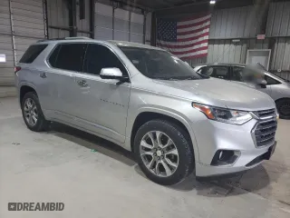 2018 Chevrolet Traverse Premier with VIN 1GNEVJKW0JJ249299, listed as a Copart auction lot 49224705 with 109,310 mi miles and Salvage Title. Bid and sale history available at carsss.com. Image 4.