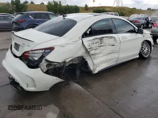 2018 Mercedes-Benz CLA with VIN WDDSJ5CB4JN552692, listed as a Copart auction lot 70020544 with 63,088 mi miles and Salvage Title. Bid and sale history available at carsss.com. Image 3.