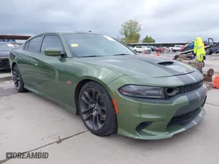 2020 Dodge Charger Scat Pack with VIN 2C3CDXGJ9LH237776, listed as a IAAI auction lot 41128897 with 50,699 mi miles. Bid and sale history available at carsss.com. Image 1.