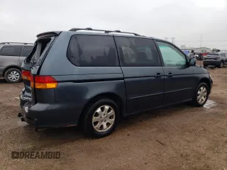 2004 Honda Odyssey EX-L z VIN 5FNRL18924B040028, wystawiony jako Copart lot #55338715 z przebiegiem 242 055 mil mil oraz Szkoda całkowita • Salvage title. Historia ofert i sprzedaży dostępna na DreamBid. Obrazek 3.
