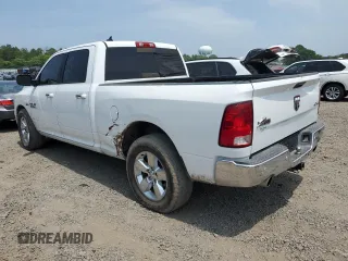 2018 Ram 1500 Big Horn with VIN 1C6RR7TT4JS183959, listed as a Copart auction lot 59863265 with 119,166 mi miles and Clean title. Bid and sale history available at DreamBid. Image 2.