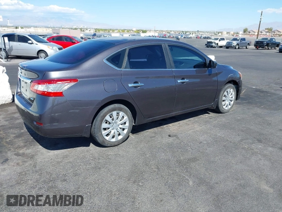 2014 Nissan Sentra S with VIN 3N1AB7AP0EL685651, listed as a IAAI auction lot 42179794 with 133,260 mi miles and . Bid and sale history available at DreamBid. Image 4.