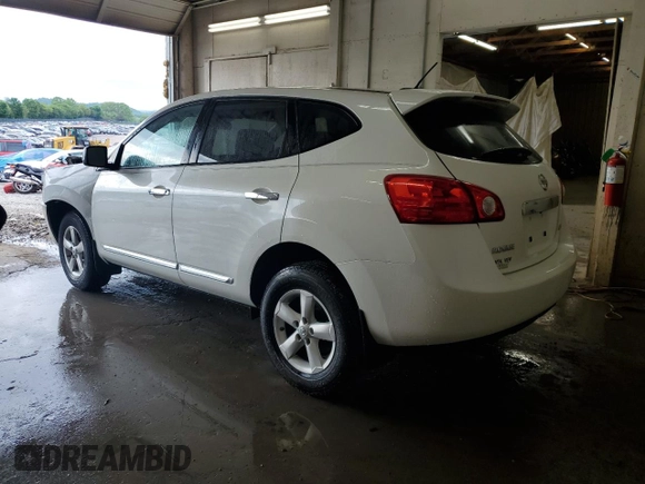 2013 Nissan Rogue S with VIN JN8AS5MT7DW516458, listed as a Copart auction lot 54411145 with 144,783 mi miles and Salvage Title. Bid and sale history available at carsss.com. Image 2.