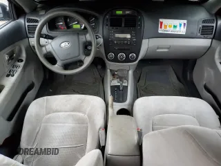 2009 Kia Spectra EX with VIN KNAFE221195651700, listed as a Copart auction lot 72025444 with 189,967 mi miles and Clean Title. Bid and sale history available at carsss.com. Image 8.