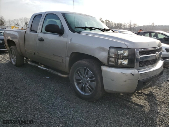 2008 Chevrolet Silverado 1500 Work Truck with VIN 1GCEC19C58Z122005, listed as a Copart auction lot 48900085 with 259,954 mi miles and Clean Title. Bid and sale history available at carsss.com. Image 4.