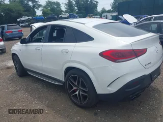 2021 Mercedes-Benz GLE 53 AMG with VIN 4JGFD6BB0MA396393, listed as a IAAI auction lot 39988476 with 53,481 mi miles and . Bid and sale history available at DreamBid. Image 3.