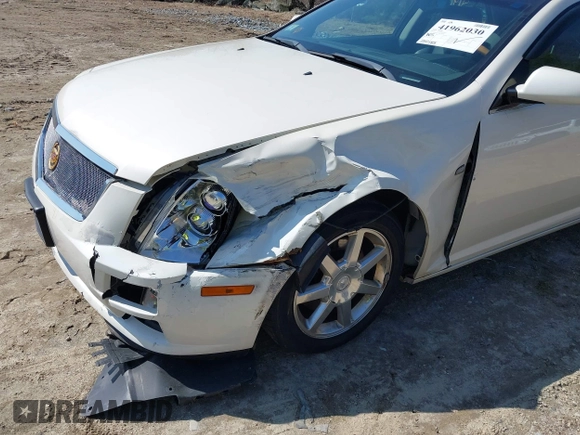 2005 Cadillac STS with VIN 1G6DW677950158899, listed as a IAAI auction lot 41962030 with 150,185 mi miles. Bid and sale history available at carsss.com. Image 6.