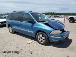2002 Ford Windstar SE with VIN 2FMZA52432BB89435, listed as a Copart auction lot 57161005 with 156,081 mi miles and Salvage title. Bid and sale history available at DreamBid. Image 4.