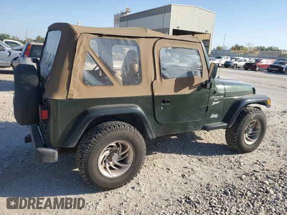 1998 Jeep Wrangler Sport with VIN 1J4FY19S0WP709843, listed as a Copart auction lot 74312254 with 147,010 mi miles and Salvage Title. Bid and sale history available at carsss.com. Image 3.