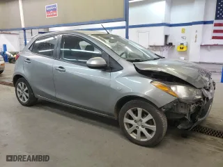 2012 Mazda Mazda2 Touring with VIN JM1DE1LZ2C0146049, listed as a Copart auction lot 46461735 with 202,667 mi miles and Salvage Title. Bid and sale history available at carsss.com. Image 4.