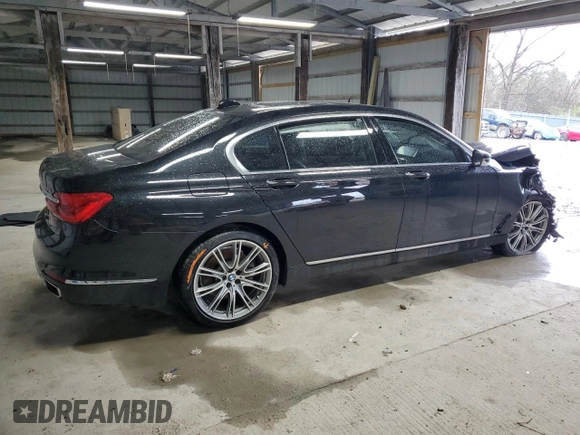 2019 BMW 7 Series 740i с VIN WBA7E2C57KB454012, выставлен на аукционе Copart как лот 50977775 с пробегом Не указан миль и Списание • Salvage title. История ставок и продаж доступна на DreamBid. Изображение 3.