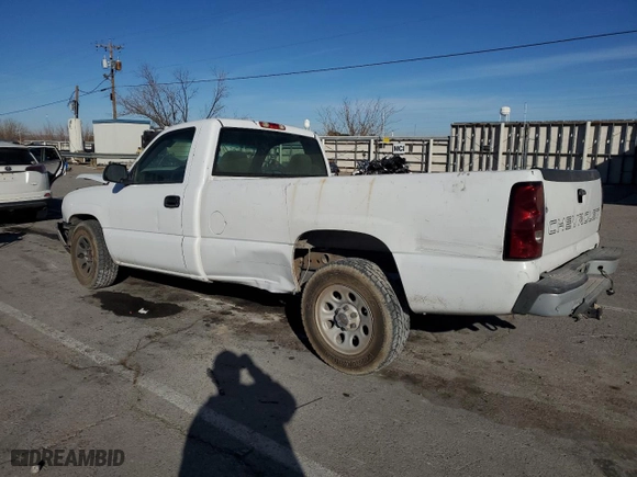 2005 Chevrolet Silverado 1500 Work Truck with VIN 1GCEC14X15Z250893, listed as a Copart auction lot 43763725 with NaN miles and Clean Title. Bid and sale history available at carsss.com. Image 2.