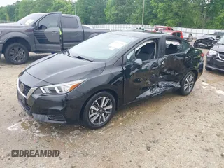 2021 Nissan Versa SV with VIN 3N1CN8EV6ML864225, listed as a IAAI auction lot 42102795 with 83,483 mi miles and . Bid and sale history available at DreamBid. Image 17.