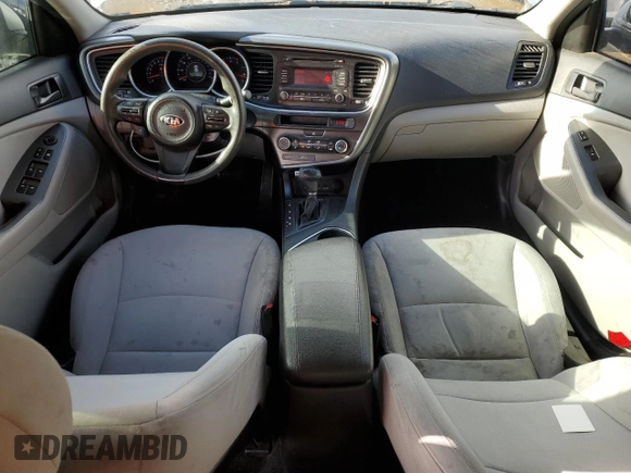 2014 Kia Optima LX with VIN KNAGM4A75E5495602, listed as a Copart auction lot 49712855 with 175,944 mi miles and Clean Title. Bid and sale history available at carsss.com. Image 8.