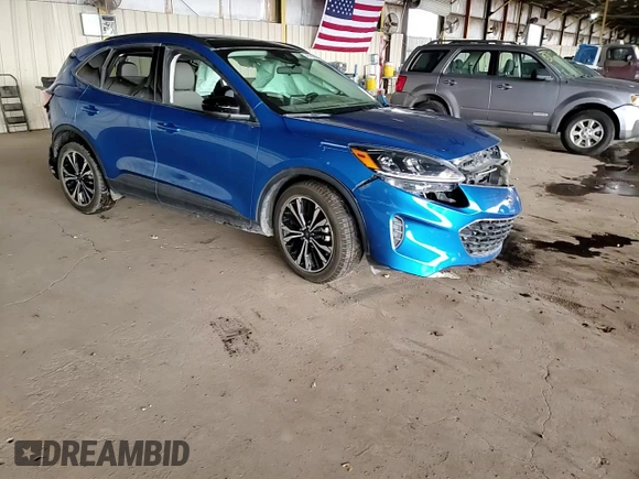 2021 Ford Escape SE Hybrid with VIN 1FMCU0BZ2MUB01645, listed as a Copart auction lot 49188385 with 61,530 mi miles and Salvage title. Bid and sale history available at DreamBid. Image 11.