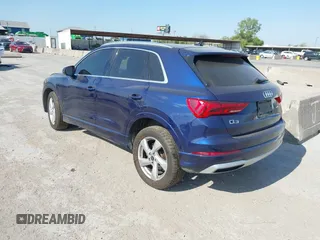 2021 Audi Q3 Premium with VIN WA1AUCF32M1066149, listed as a IAAI auction lot 40695269 with 92,598 mi miles and . Bid and sale history available at DreamBid. Image 3.