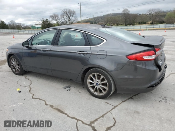 2017 Ford Fusion SE with VIN 3FA6P0HDXHR388319, listed as a Copart auction lot 51466285 with 176,811 mi miles and Salvage Title. Bid and sale history available at DreamBid. Image 2.
