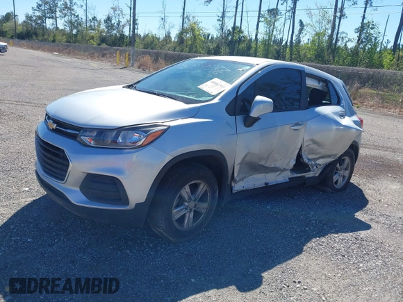 2021 Chevrolet Trax LS with VIN KL7CJKSB7MB306320, listed as a IAAI auction lot 40602503 with 1 mi miles. Bid and sale history available at carsss.com. Image 17.