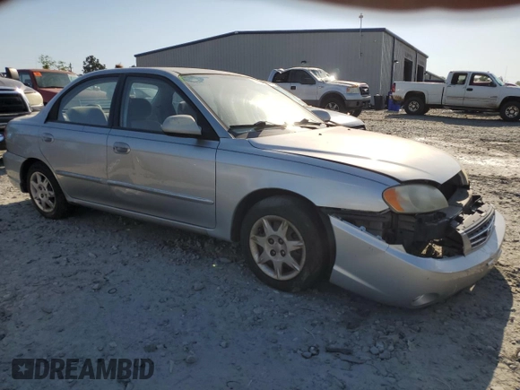 2004 Kia Spectra z VIN KNAFB121145308252, wystawiony jako Copart lot #53377555 z przebiegiem 206 439 mil mil oraz Szkoda całkowita • Salvage title. Historia ofert i sprzedaży dostępna na DreamBid. Obrazek 4.