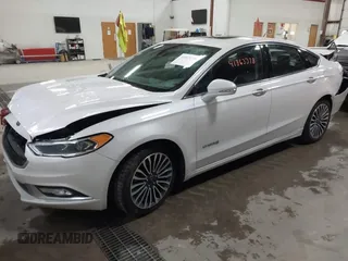 2018 Ford Fusion Titanium with VIN 3FA6P0RU1JR185937, listed as a IAAI auction lot 41863378 with 133,641 mi miles and . Bid and sale history available at DreamBid. Image 18.
