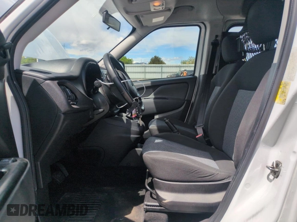 2016 Ram ProMaster City Cargo Tradesman with VIN ZFBERFAT3G6C46058, listed as a Copart auction lot 54780365 with 65,177 mi miles and Salvage Title. Bid and sale history available at DreamBid. Image 7.