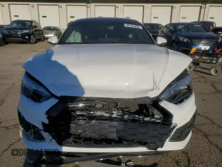 2022 Audi A5 Sportback S line Premium with VIN WAUDACF58NA009238, listed as a Copart auction lot 42725495 with 76,798 mi miles and Salvage Title. Bid and sale history available at carsss.com. Image 5.