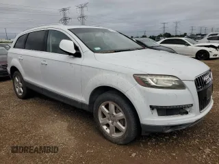 2014 Audi Q7 Premium Plus with VIN WA1LGAFE6ED003982, listed as a Copart auction lot 65095935 with 146,993 mi miles and Clean title. Bid and sale history available at DreamBid. Image 4.