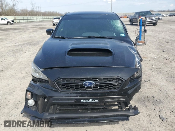 2018 Subaru WRX Premium with VIN JF1VA1C69J9835347, listed as a Copart auction lot 53796995 with 81,223 mi miles and Salvage title. Bid and sale history available at DreamBid. Image 5.