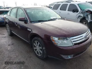 2009 Ford Taurus SEL with VIN 1FAHP27WX9G112710, listed as a IAAI auction lot 41700677 with 287,018 mi miles. Bid and sale history available at carsss.com. Image 1.