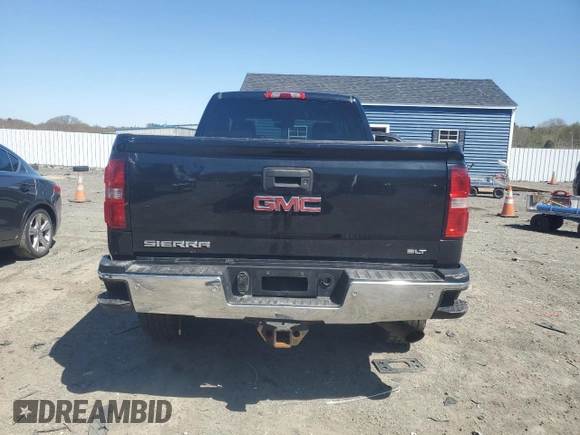 2015 GMC Sierra 2500HD SLT with VIN 1GT12ZEG2FF600811, listed as a Copart auction lot 53830145 with 199,017 mi miles and Clean title. Bid and sale history available at DreamBid. Image 6.