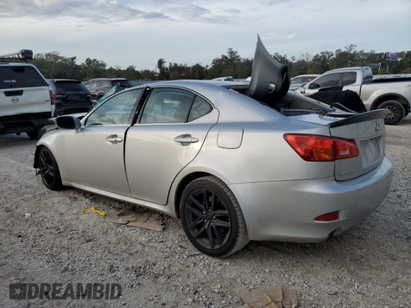 2008 Lexus IS 350 with VIN JTHBE262082013294, listed as a Copart auction lot 86471464 with Not provided miles and Non repairable. Bid and sale history available at DreamBid. Image 2.
