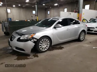 2011 Buick Regal CXL RL1 with VIN 2G4GN5EC3B9209611, listed as a Copart auction lot 86982024 with 130,275 mi miles and Salvage Title. Bid and sale history available at DreamBid. Image 1.