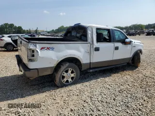 2005 Ford F-150 XLT with VIN 1FTPW14535FA80553, listed as a Copart auction lot 59230285 with 242,408 mi miles and Salvage title. Bid and sale history available at DreamBid. Image 3.