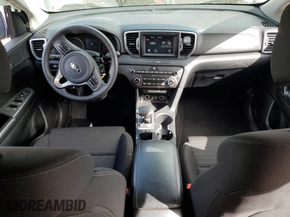 2018 Kia Sportage LX with VIN KNDPM3AC3J7433947, listed as a Copart auction lot 51077065 with 89,677 mi miles and Salvage Title. Bid and sale history available at DreamBid. Image 8.